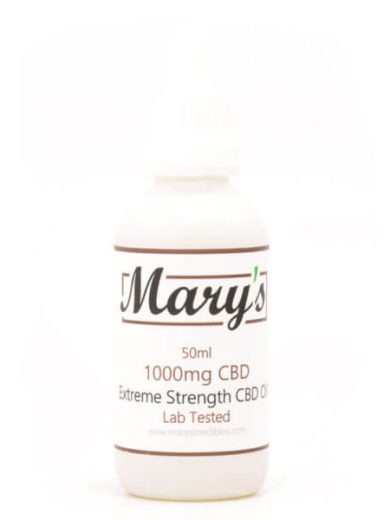 1000mg CBD Tincture (Mary’s Edibles)
