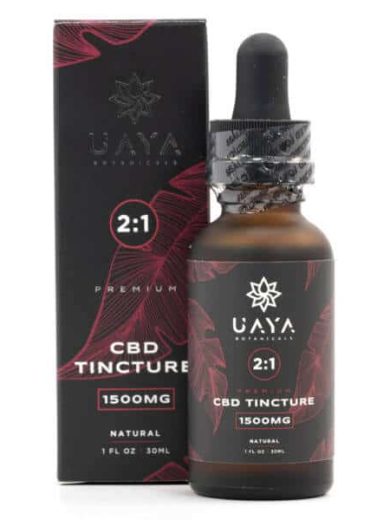 1500mg 2:1 Full Spectrum CBD Tincture (UAYA Botanicals)