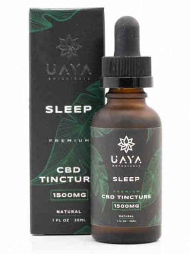 1500mg CBD Sleep Tincture (UAYA Botanicals)