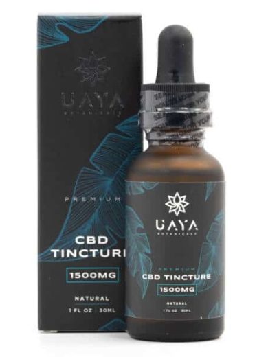 1500mg CBD Tincture (UAYA Botanicals)