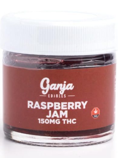 150mg THC Raspberry Jam (Ganja Edibles)