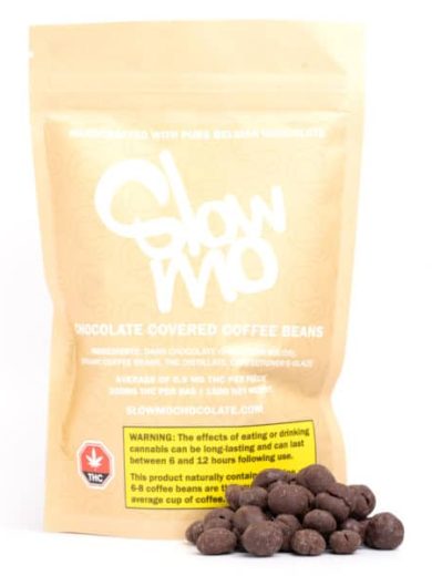 200mg Dark Chocolate Covered Coffee Beans (Slo Mo)