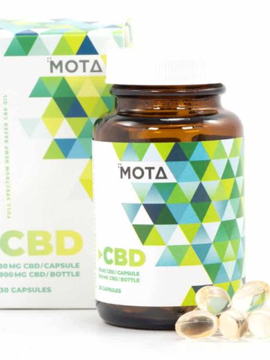 30mg CBD Capsules (Mota)