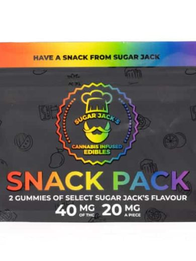 40mg THC Snack Pack (Sugar Jack’s)