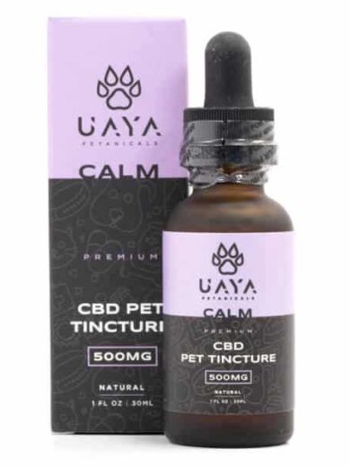 500mg CBD Calm Pet Tincture (UAYA Botanicals)