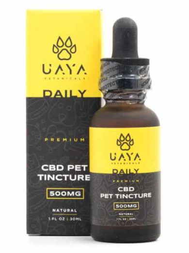 500mg CBD Daily Pet Tincture (UAYA Botanicals)