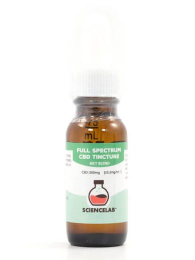 500mg Full Spectrum CBD Tincture (Science Lab)