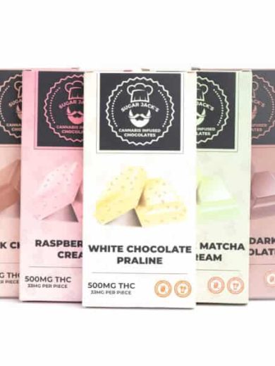 500mg THC Chocolate Bars (Sugar Jacks)