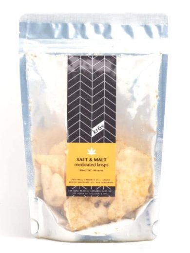 80mg THC Salt & Malt Medicated Krisps (KRAV)