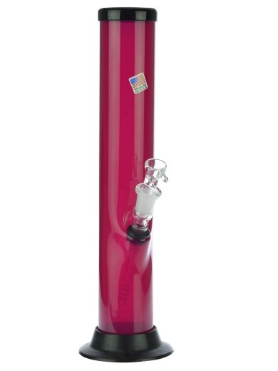 Acrylic Bong with Glass Downstem and Herb Bowl | 14.5 mm