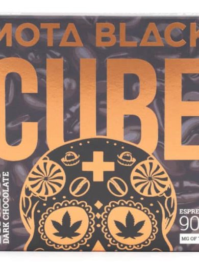 Black Espresso 900mg Dark Chocolate Cube (Mota)