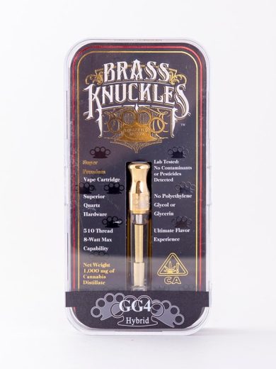 Buy Grape God Brass Knuckles Vape Cartridge