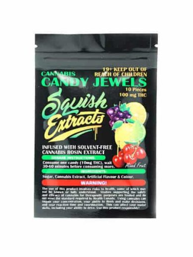 Candy Jewels 100mg THC (Squish Extracts)