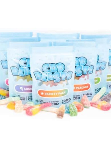 CBD Blasts Gummies (Blast Edibles)