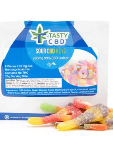 CBD Sour Keys (Tasty CBD)