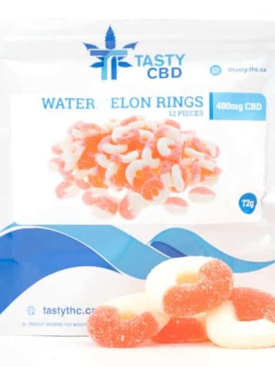 CBD Watermelon Rings (Tasty CBD)