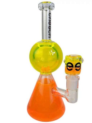 Cheech Glass Double Glycerin Banger Hanger Bong