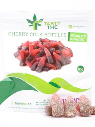 Cherry Cola Bottles (Tasty THC)