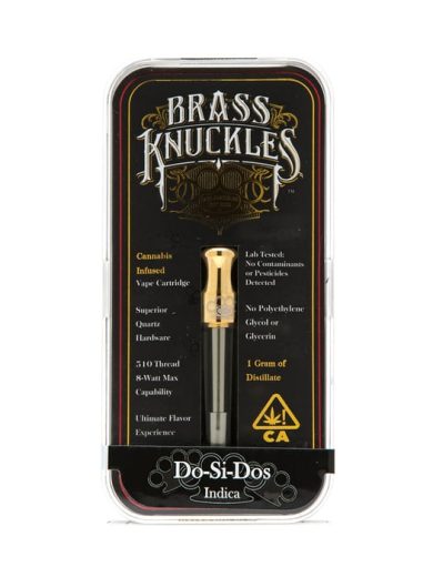 Do-Si-Dos Brass Knuckles Vape Cartridge