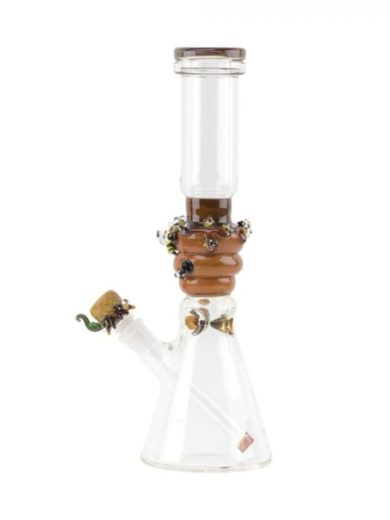 Empire Glassworks Beaker Ice Bong | Save the Bees