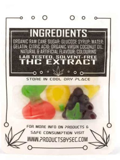 Fruit Salad Gummies 40mg THC (SeC)