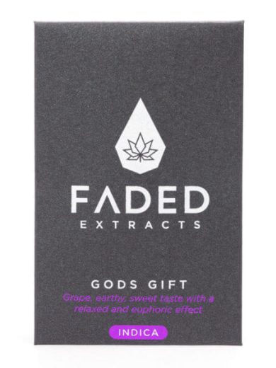 God’s Gift Shatter (Faded Cannabis Co)