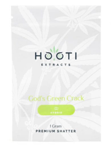 Gods Green Crack Shatter (Hooti Extracts)