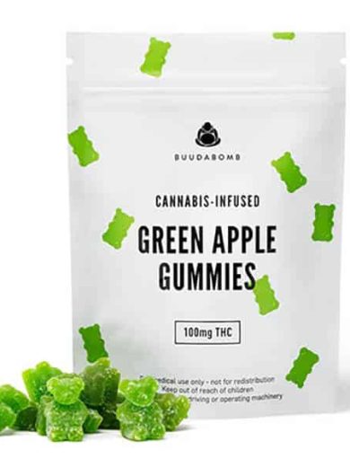 Green Apple Vegan Gummies (BuudaBomb)