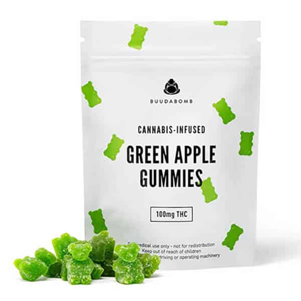 Green Apple Vegan Gummies (BuudaBomb)