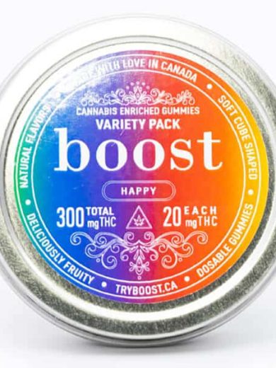 Multi Pack 300mg THC Cubes (Boost Edibles)