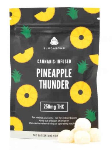 Pineapple Thunder Vegan Gummies (BuudaBomb)