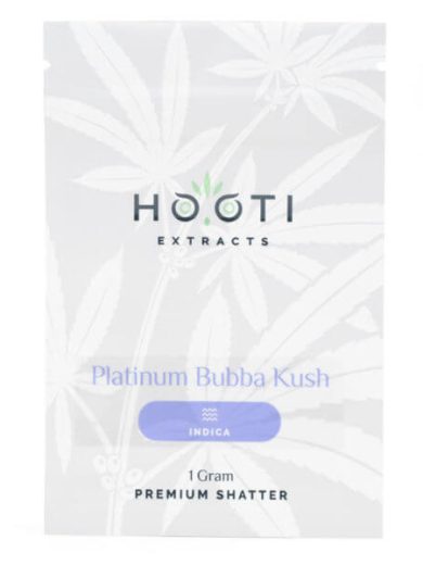 Platinum Bubba Kush Shatter (Hooti Extracts)