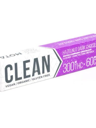 Sativa Hazelnut Dark Chocolate Vegan Bar (Mota)