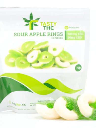 Sour Green Apple Rings (Tasty THC)