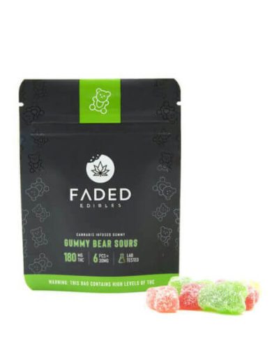 Sour Gummy Bears (Faded Cannabis Co)