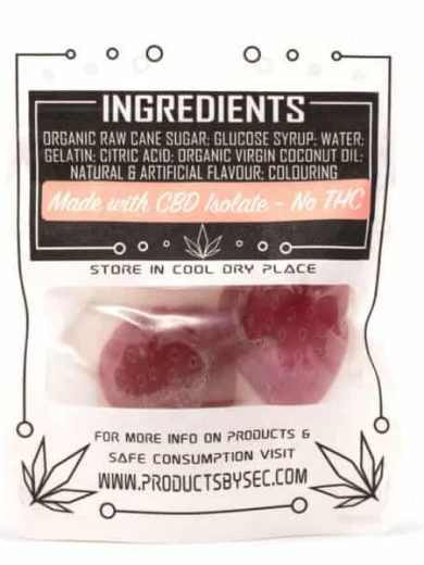 Strawberry Feels 50mg CBD (SeC)