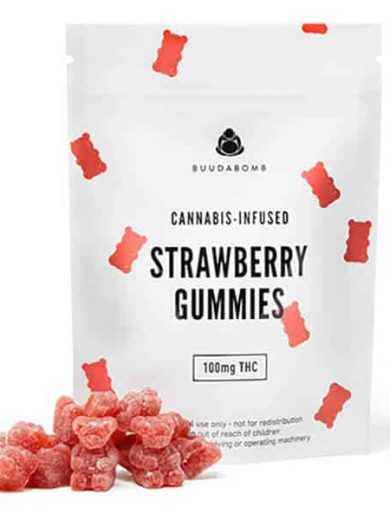 Strawberry Vegan Gummies (BuudaBomb)