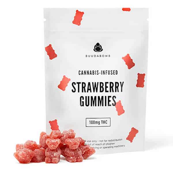 Strawberry Vegan Gummies (BuudaBomb)