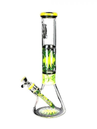 Tataoo Glass Wig Wag Beaker Bong
