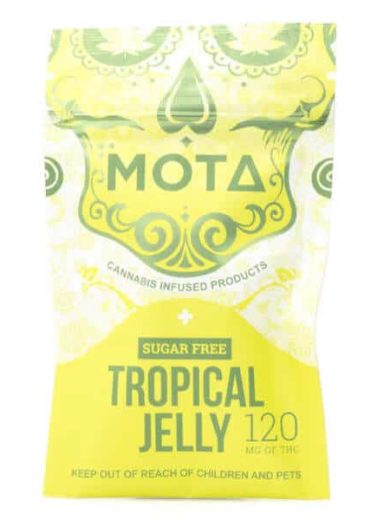 Tropical Sugar Free Jelly 120mg THC (Mota)